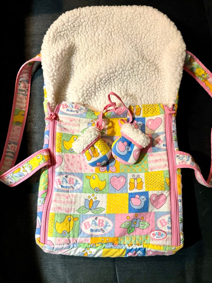 Supersüße Tragetasche von babyborn für Puppen Fußsack ❤️ in Köln