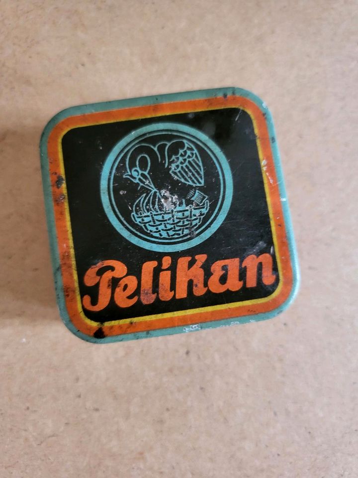 Vintage Pelikan Blechdose antik in Geislingen an der Steige