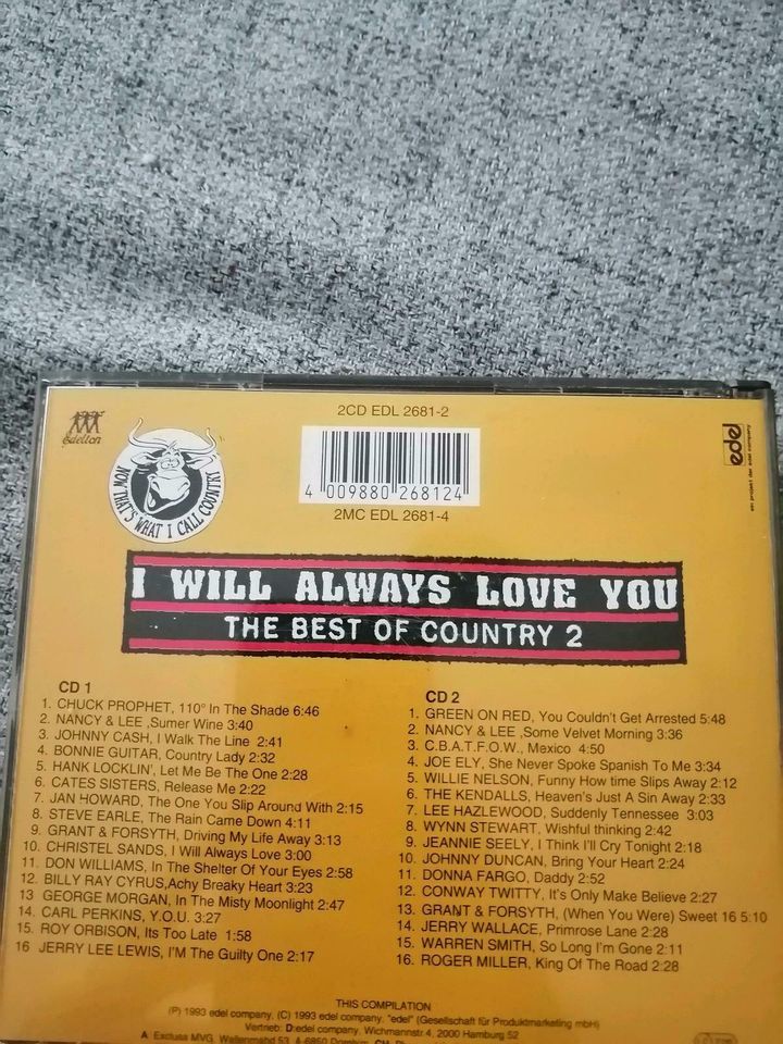 CD ("I will Always love you") in Lonsee