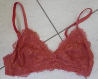 BH, Spitze, rot-orange, Gr. 75B Bayern - Burgau Vorschau