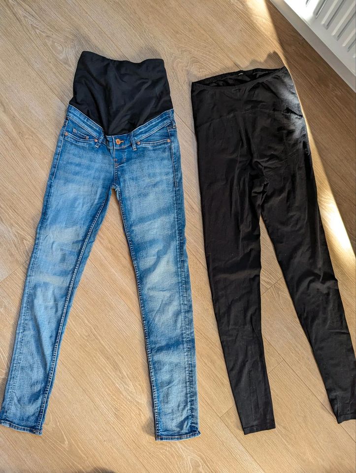 Umstandsmode Umstandshose Jeans Leggings H&M S XS 34 Skinny in Markneukirchen