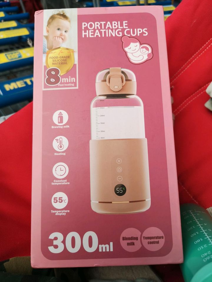 Portable heating cups USB aufwärm Flasche Baby in Düsseldorf