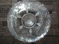 Glasteller * Glasplatte mit Traubenmotiv * Kuchenplatte * 30cm Rheinland-Pfalz - Reich Vorschau