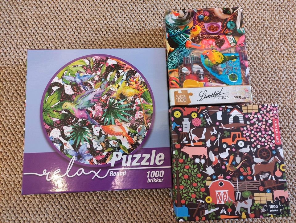 Puzzle 1000 Teile Schmidt Ravensburger Clementoni Disney bunt in Wendisch Evern