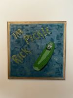 Rick and Morty Bild ( Leinwand ) Acryl Pickle Rick Bayern - Burgheim Vorschau