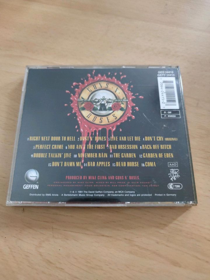 Guns n Roses - use your illusion 1 CD in Wennigsen