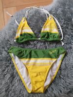 Triangel-Bikini in grün/gelb Gr. 40 Baden-Württemberg - Bad Mergentheim Vorschau