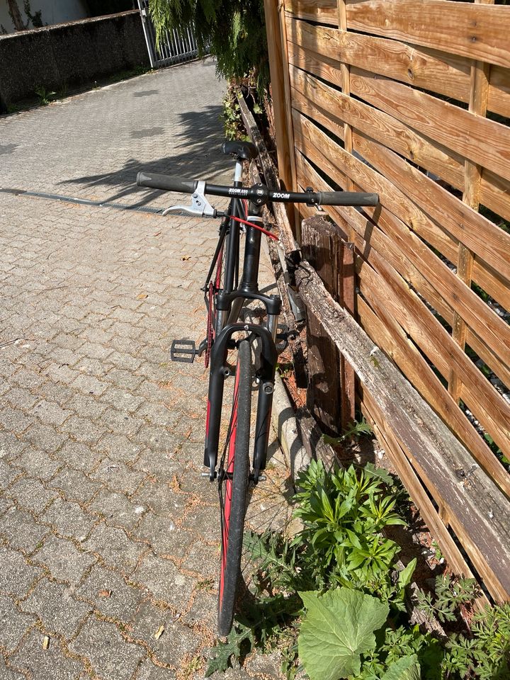 Fahrrad rot in Bonn