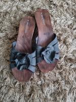 Damen Holz Sandalen  JaneKlain – Sommer Schuhe Vintage Look Gr.40 Baden-Württemberg - Reutlingen Vorschau