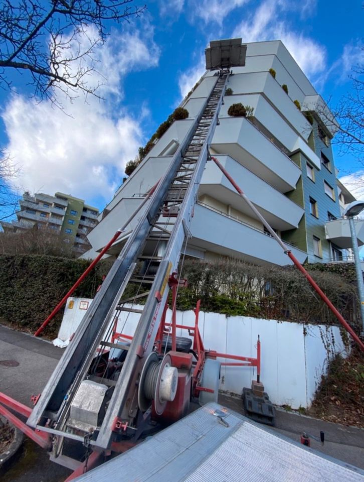 Möbelaufzug Schrägaufzug Möbellift Aussenlift in Stuttgart