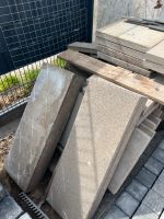 2x Beton Blockstufen grau zu verschenken Hessen - Mühltal  Vorschau