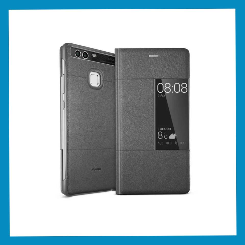 Zanasta Designs Tasche Huawei P9 Plus Case Schutzhülle Flip View in Essen