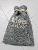 Beutel / Tasche " Meer verliebt " für Strandfunde / Meerglas usw Niedersachsen - Apen Vorschau