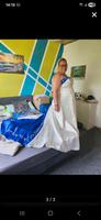 hochzeitskleid blau weiß Brandenburg - Wittstock/Dosse Vorschau