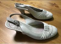 Caprice Pumps, Sandalen, Riemchen, Größe 37, hellbeige Sachsen - Grimma Vorschau