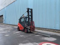 Linde H40D- 01 Zinkenversteller 5000mm Hub Diesel Stapler Düsseldorf - Eller Vorschau