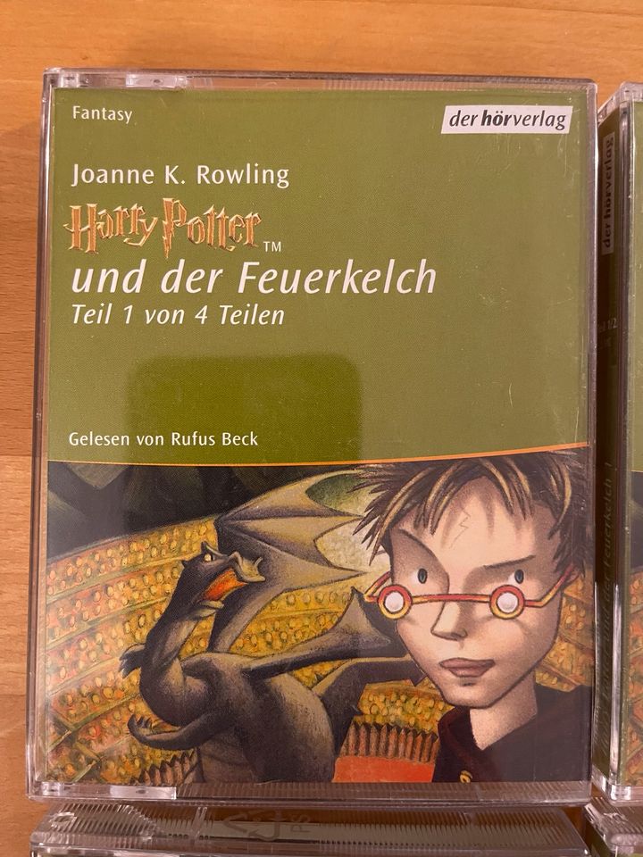 Hörbuch Harry Potter Teil 4, 16 MCs in Laaber