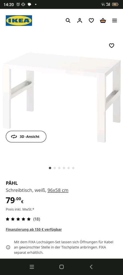 Schreibtisch. Ikea. in Leipzig