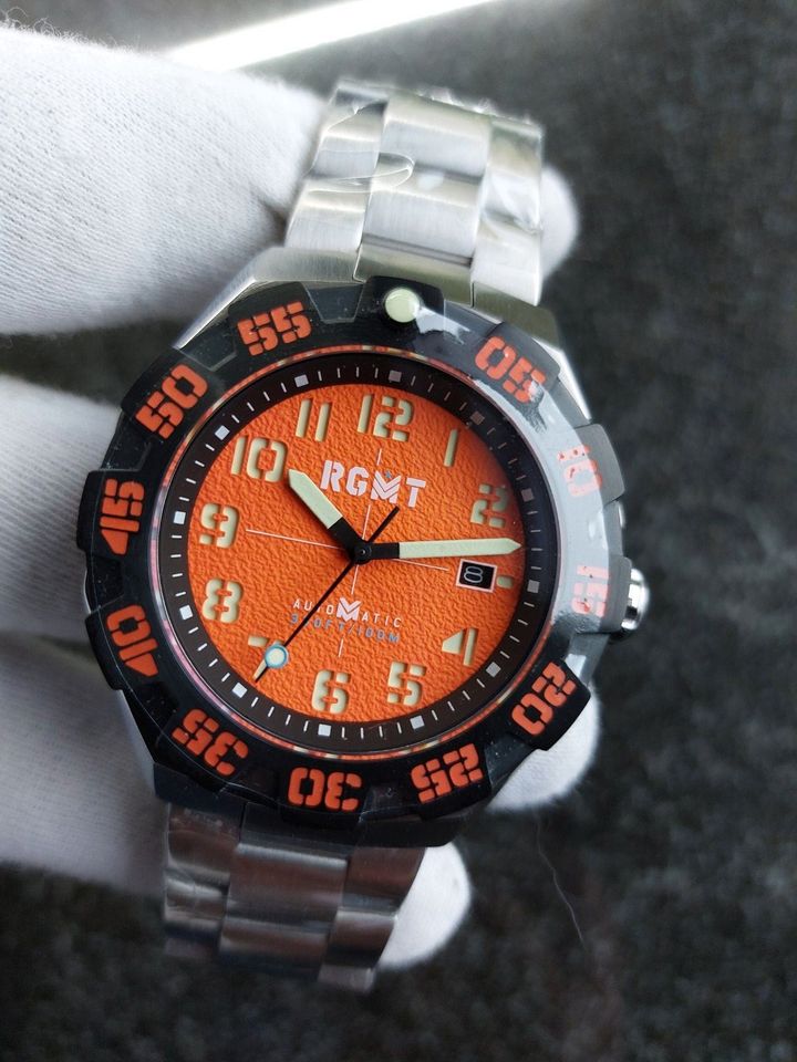 Automatik Taucher Military Automatic RGMT Field Master 46mm Diver in Bad Boll