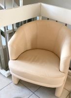 Echt Leder Beige Sessel  sehr Kompakt nur 180 € Hessen - Ehrenberg (Rhön) Vorschau