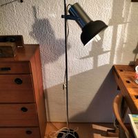 Stehlampe Honsel braun/ chrom 60er/70er Jahre vintage Nordrhein-Westfalen - Krefeld Vorschau