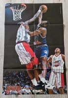 NBA Poster HAKEEM OLAJUWON (Rockets) / EDDIE JONES (Lakers) Bremen-Mitte - Bremen Altstadt Vorschau
