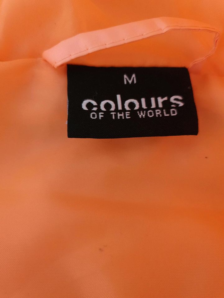 Coole ❤ Steppjacke ohne Arm Gr. 38 orange ❤ in Mechernich