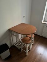 Ausklappbarer Tisch / Küchenbar mit 2 Hockern München - Schwabing-Freimann Vorschau