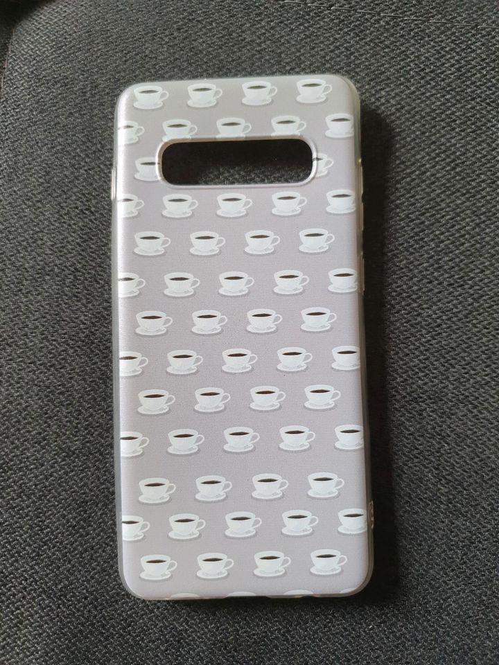 Handyhülle Kaffee Softcase Samsung Galaxy S10+ in Bad Endbach