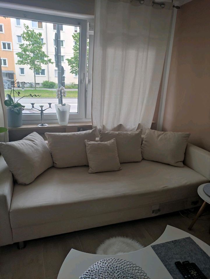 Sofa, Couch, creme in München