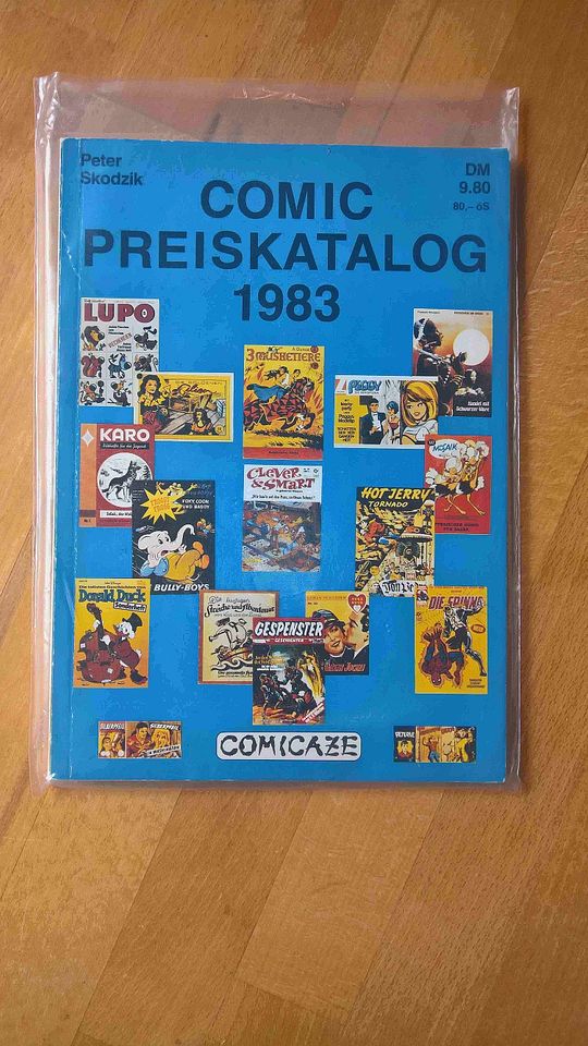 Comic Preiskatalog 1983 / Comicaze Verlag / von Peter SkodzikComi in Köln