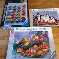Ravensburger Puzzles, 2x 1000 Teile, 1x 500 Teile Rheinland-Pfalz - Morbach Vorschau