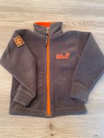 Jack Wolfskin Fleecejacke Gr. 80/86 Grau/orange Nordrhein-Westfalen - Oer-Erkenschwick Vorschau