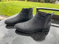 Stiefeletten Schwarze Stiefel Stiefeletten 42  Damenschuhe schuhe Schleswig-Holstein - Elmenhorst Kr Stormarn Vorschau