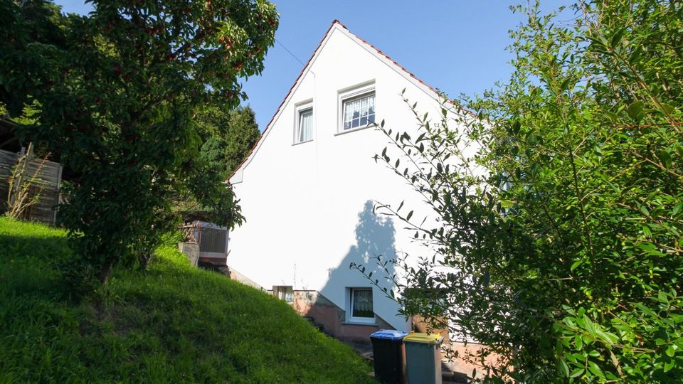 Doppelhaushälfte mit Weitblick in Waldrandlage von Unterbreizbach in Unterbreizbach