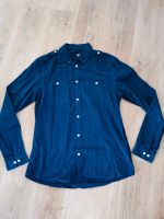 blaues H&M Business Sommer Hemd Gr. M/L blau Anzug Saarland - Schiffweiler Vorschau