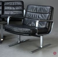 Walter Knoll Economy Leder Lounge Set 2 Sessel + Sitzbank + Tisch Bayern - Würzburg Vorschau