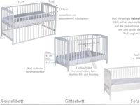 2x Babybett Beistellbett Zwillinge Sofa neuwertig Mecklenburg-Vorpommern - Greifswald Vorschau