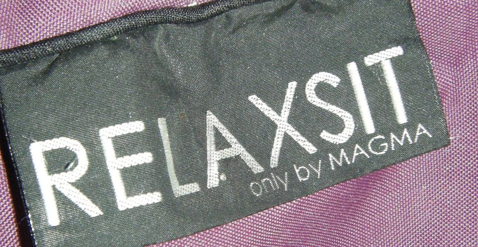 Relax Sit by Magma Sitzsack Swing Scuba mit Hocker in lila in Sinsheim