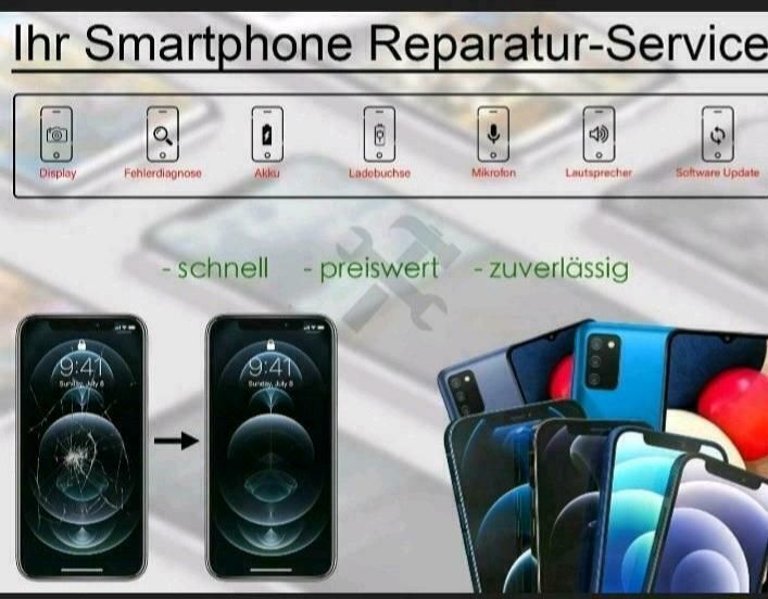 Smartphone & Handy Display Reparatur iPhone 7 8 XR X s 11 Pro 12 in Saarbrücken