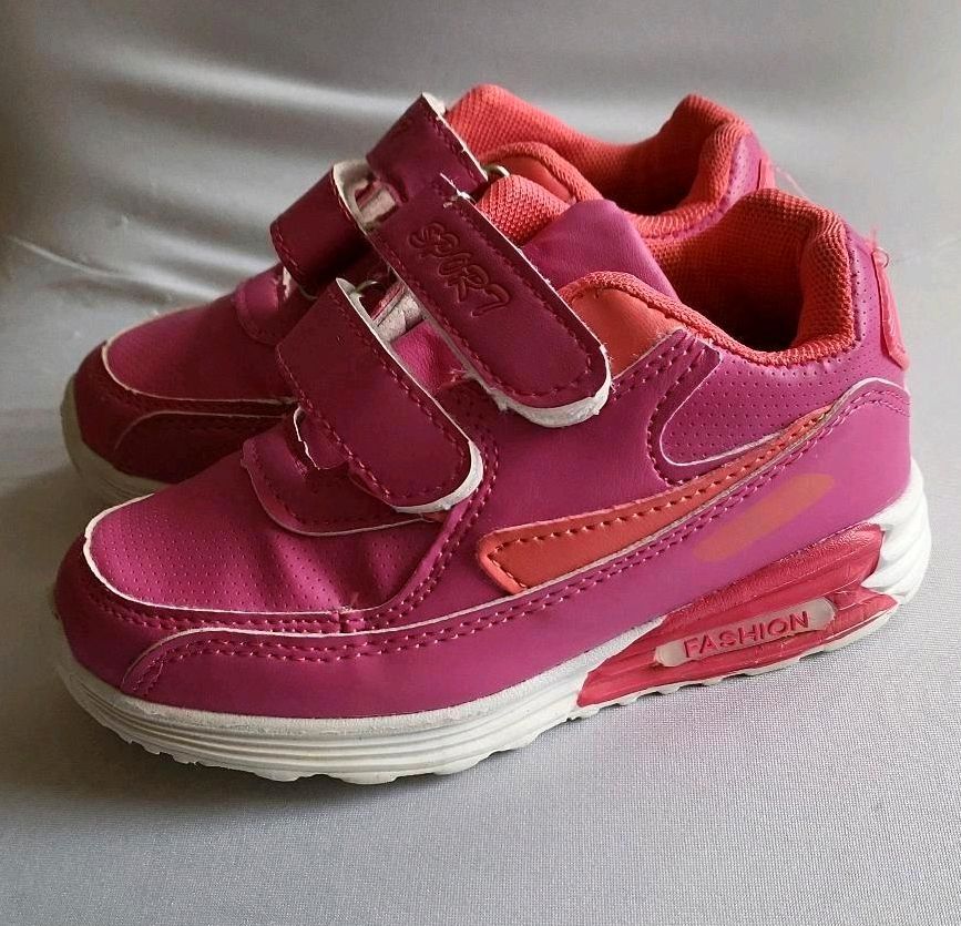 Mädchen Turnschuhe Schuhe Sneaker in Rosa Größe 26 in Gera