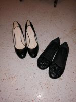 Schuhe Damen, Pumps 36, Ballerina 37 mit Blume schwarz Brandenburg - Potsdam Vorschau