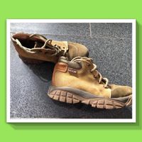 ❌ NATURINO Marken Outdoor Wander SCHUHE Gr.34 35 Wildleder braun Thüringen - Erfurt Vorschau