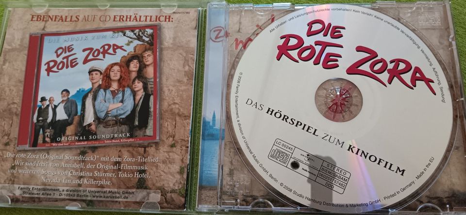 CD - Rote Zora ((Abholung Mühbrook, Silberstedt, Norgaardholz) in Bordesholm