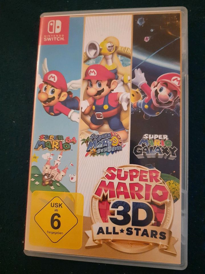 Super Mario 3D Allstars Nintendo Switch Top Zustand in Gelnhausen