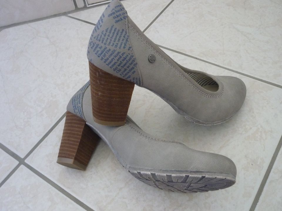 Damenschuhe Pumps Gr. 39 Tom Tailor Grey NEU in Langen (Hessen)