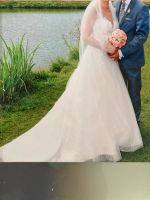 Brautkleid Sweetheart mit Schleier und Reifrock Nordrhein-Westfalen - Haltern am See Vorschau