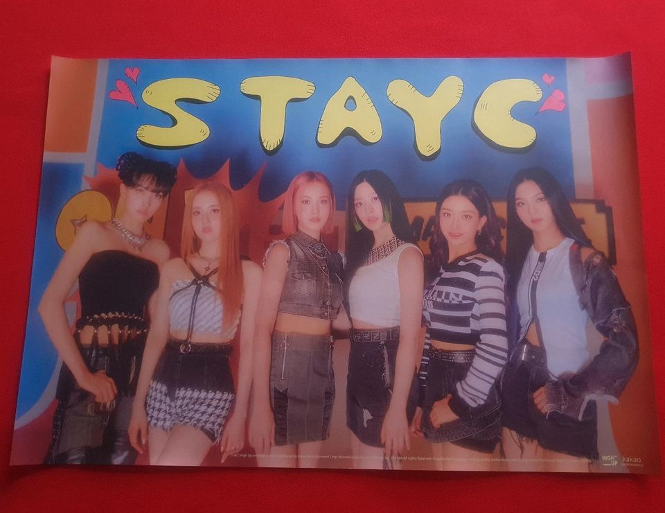 STAYC Preorder STAYDOM Poster ASAP ALBUM PHOTOCARD KPOP Teenfresh in Dortmund