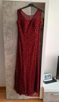 Kleid Frau 46 festlich Rot glitzer XXXL Pailletten Hochzeit Braut Hessen - Bruchköbel Vorschau