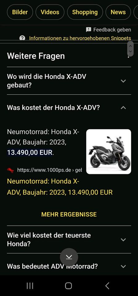 Honda X ADV 750 DCT Neu. in Wolfsburg